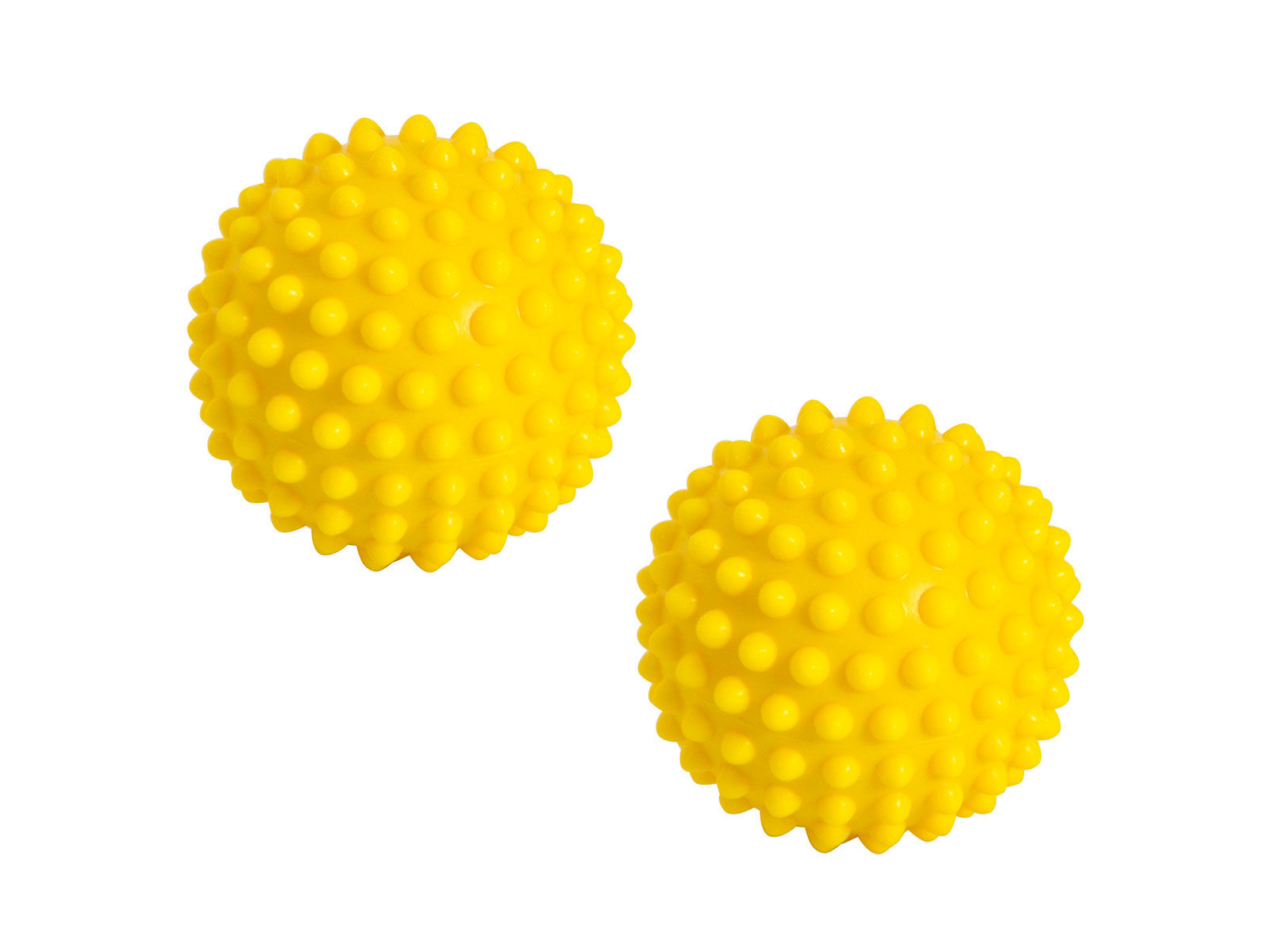 Noppenball Gymnic Sensyball, Ø 10 cm, gelb, 2er-Set