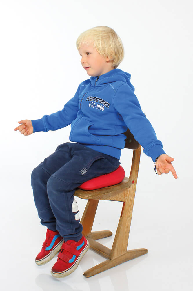 Keil-Ballkissen TOGU Dynair Kids, 33 cm, blau
