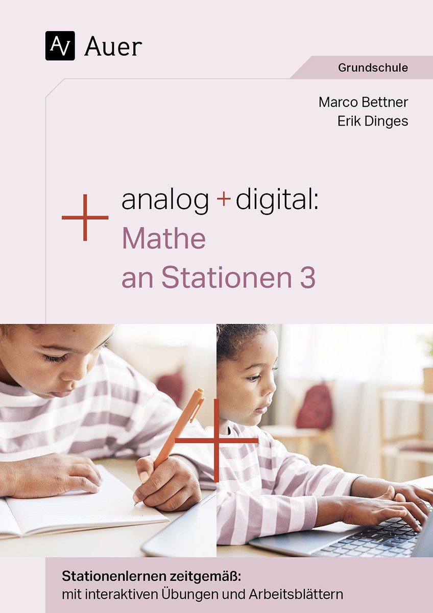 Analog + digital: Mathe an Stationen 3, Buch, 3. Klasse