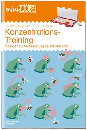 miniLÜK Konzentrationstraining, Heft, 1.-3. Klasse