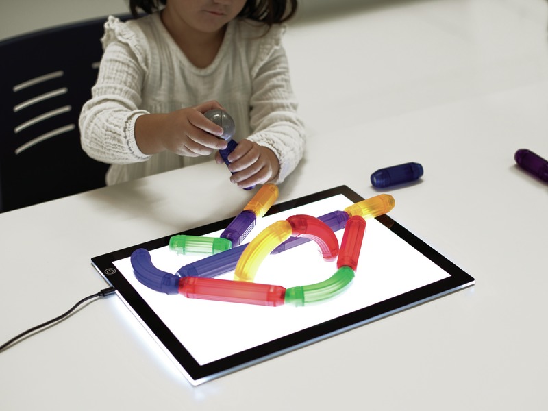 Magnetisches Bauspiel transparent, 36 Teile, Magnetismus entdecken, ab 3 Jahren