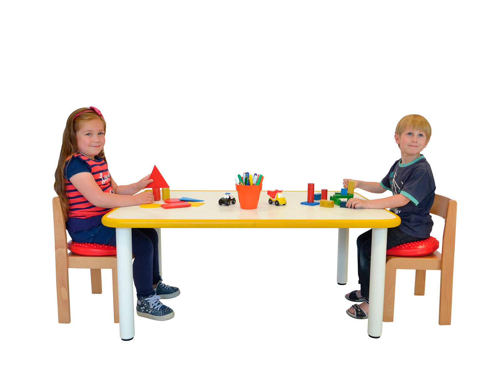 Sitzkissen Gymnic Disc'o'Sit Junior, 32 cm, rot