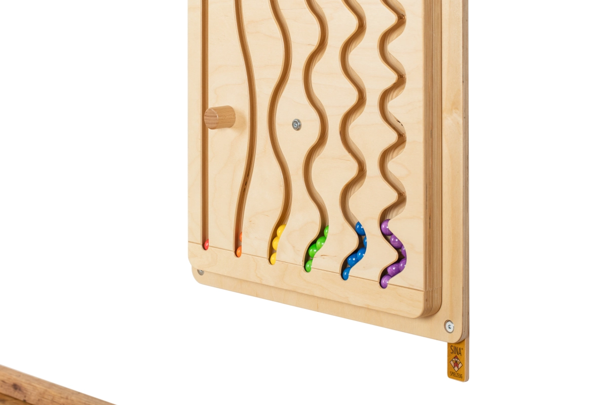 Wandspiel Kugelwelle - aus Holz, ab 36 Monaten