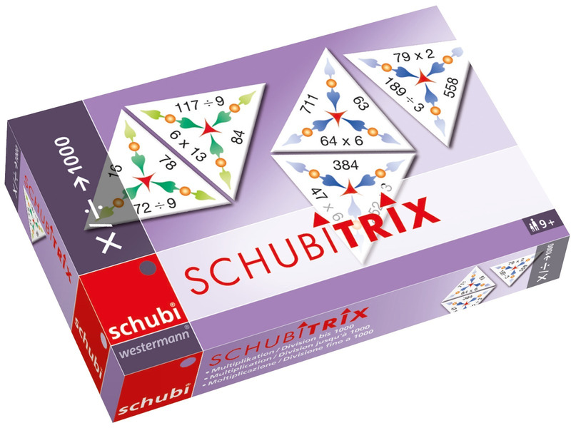SCHUBITRIX Multiplikation / Division bis 1000, 3.-4. Klasse