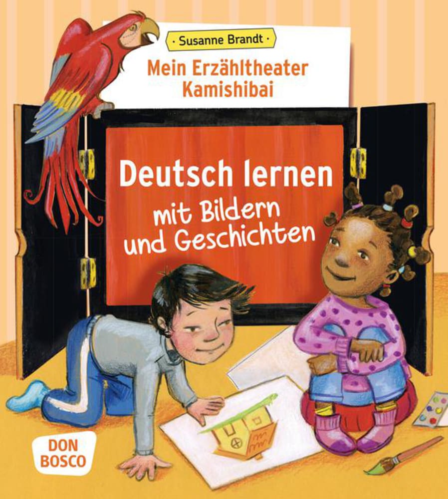Mein Erzähltheater Kamishibai: Deutsch lernen mit Bildern und Geschichten, 4-8 Jahre