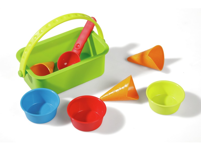 Eisverkäufer-Set für das Rollenspiel, 8 Teile, ab 18 Monaten