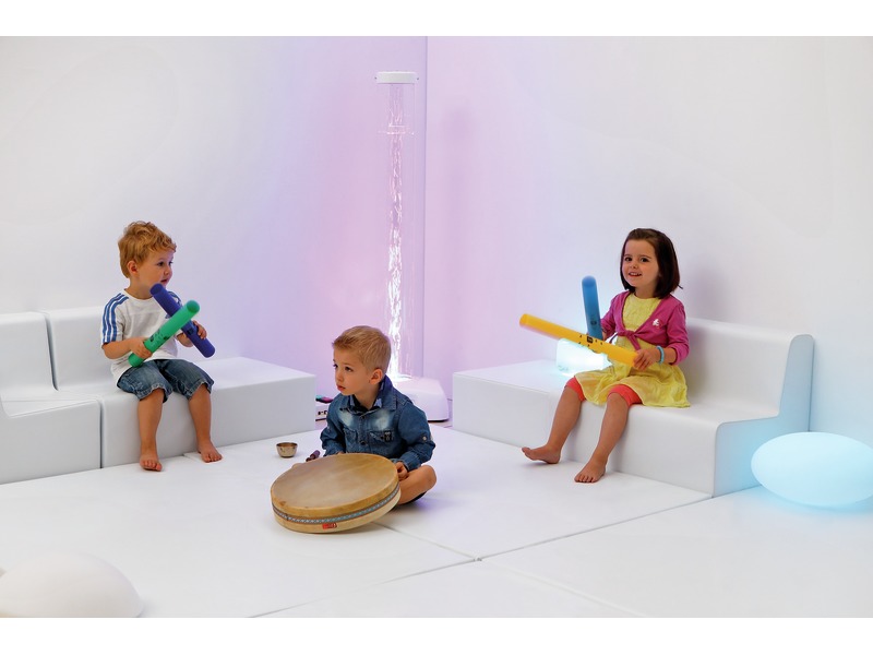 Ozeantrommel – Rhythmusinstrument mit Meeresrauschen, Ø 35 cm, ab 3 Jahren