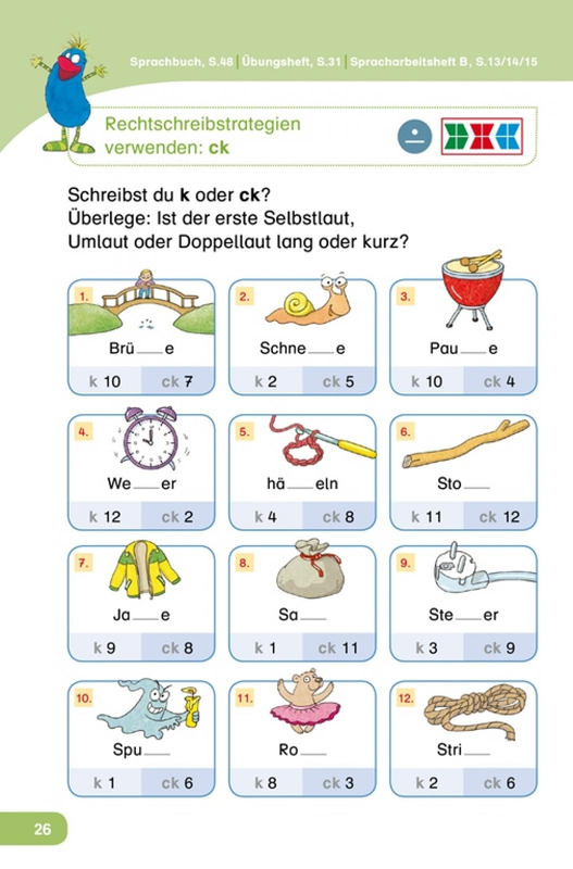 miniLÜK Bausteine 3 Deutsch, Doppelband, 3. Klasse