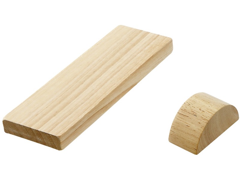 Holzbausteine groß, 50 Teile, für Bauecke und Freispiel, ab 3 Jahren, natur