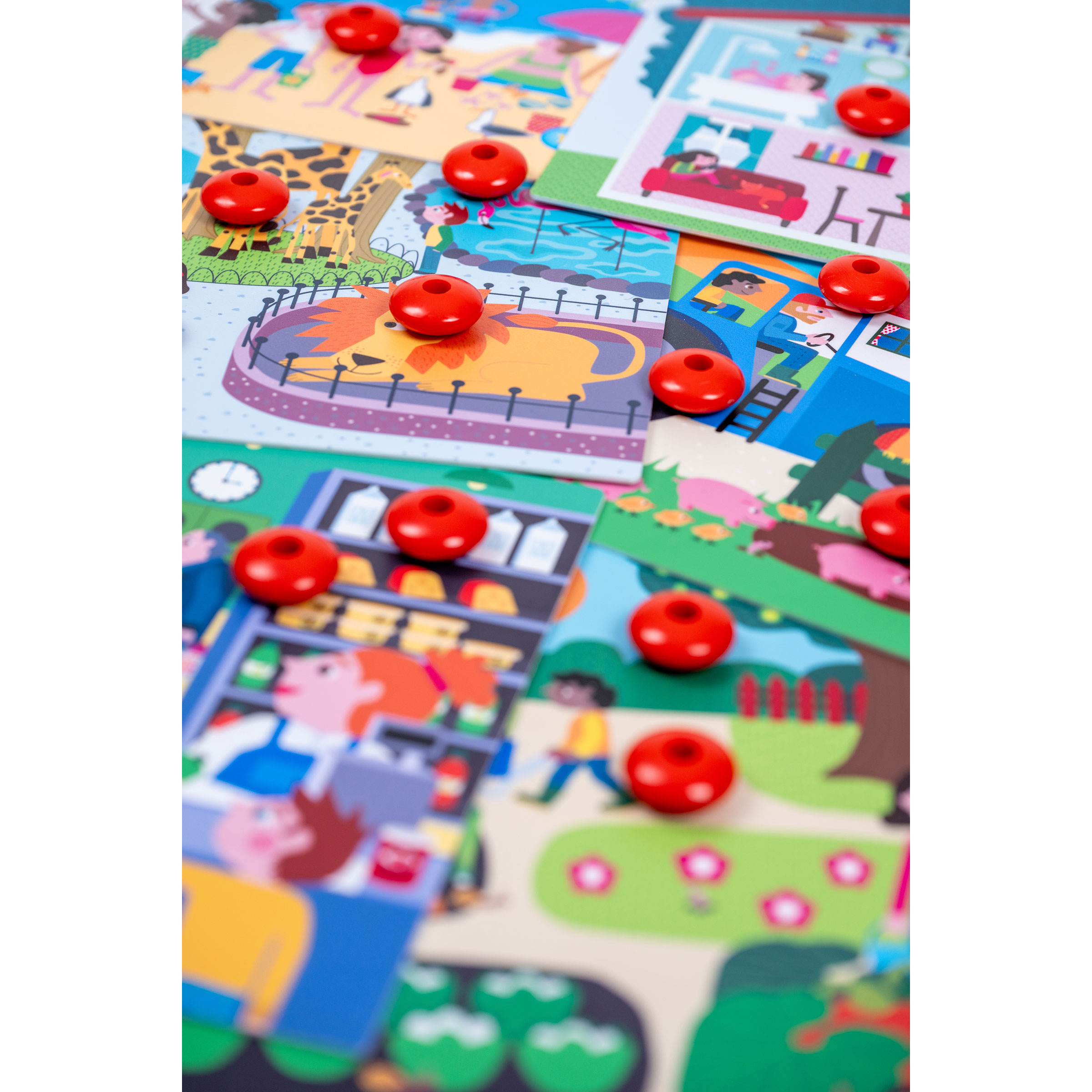 Finde und zähle bis 10 – Zählspiel aus Holz, ab 4 Jahre