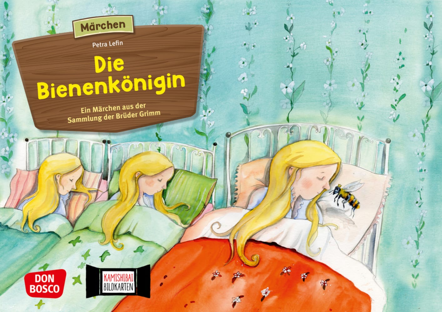 Kamishibai Bildkartenset - Die Bienenkönigin, ab 3 Jahren