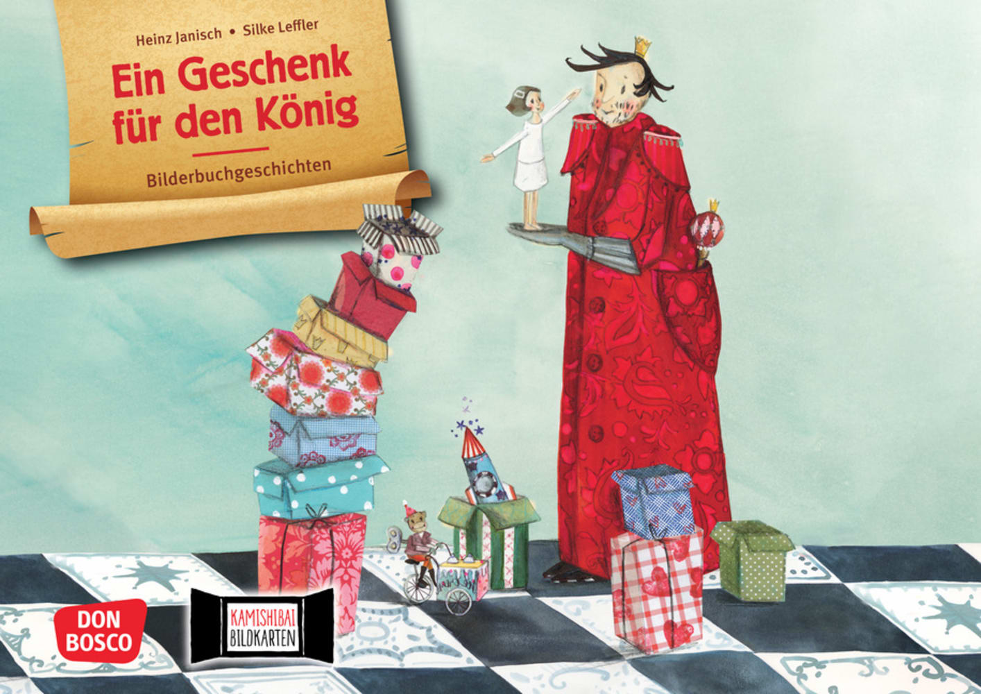 Ein Geschenk für den König. Kamishibai Bildkartenset, 4-8 Jahre
