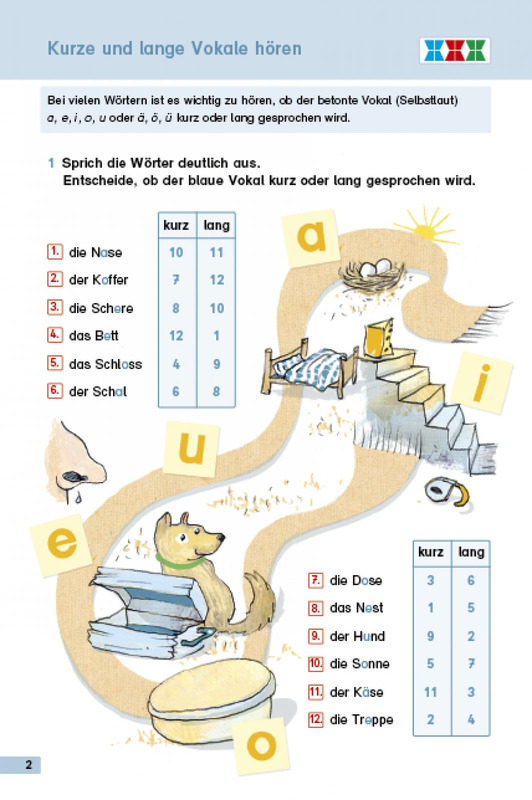 miniLÜK Lange+kurze Vokale, Klasse 3