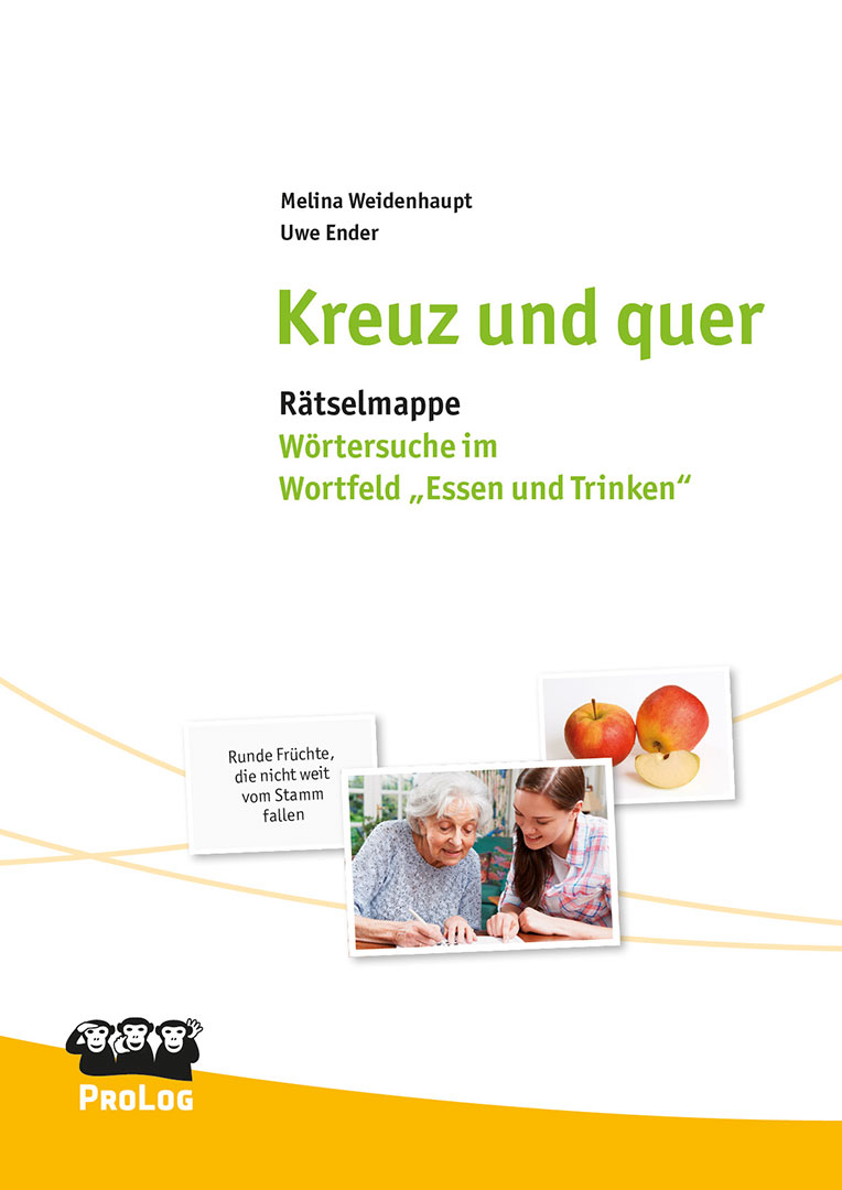 Kreuz und quer - Wörtersuche im Wortfeld "Essen und Trinken", Rätselmappe