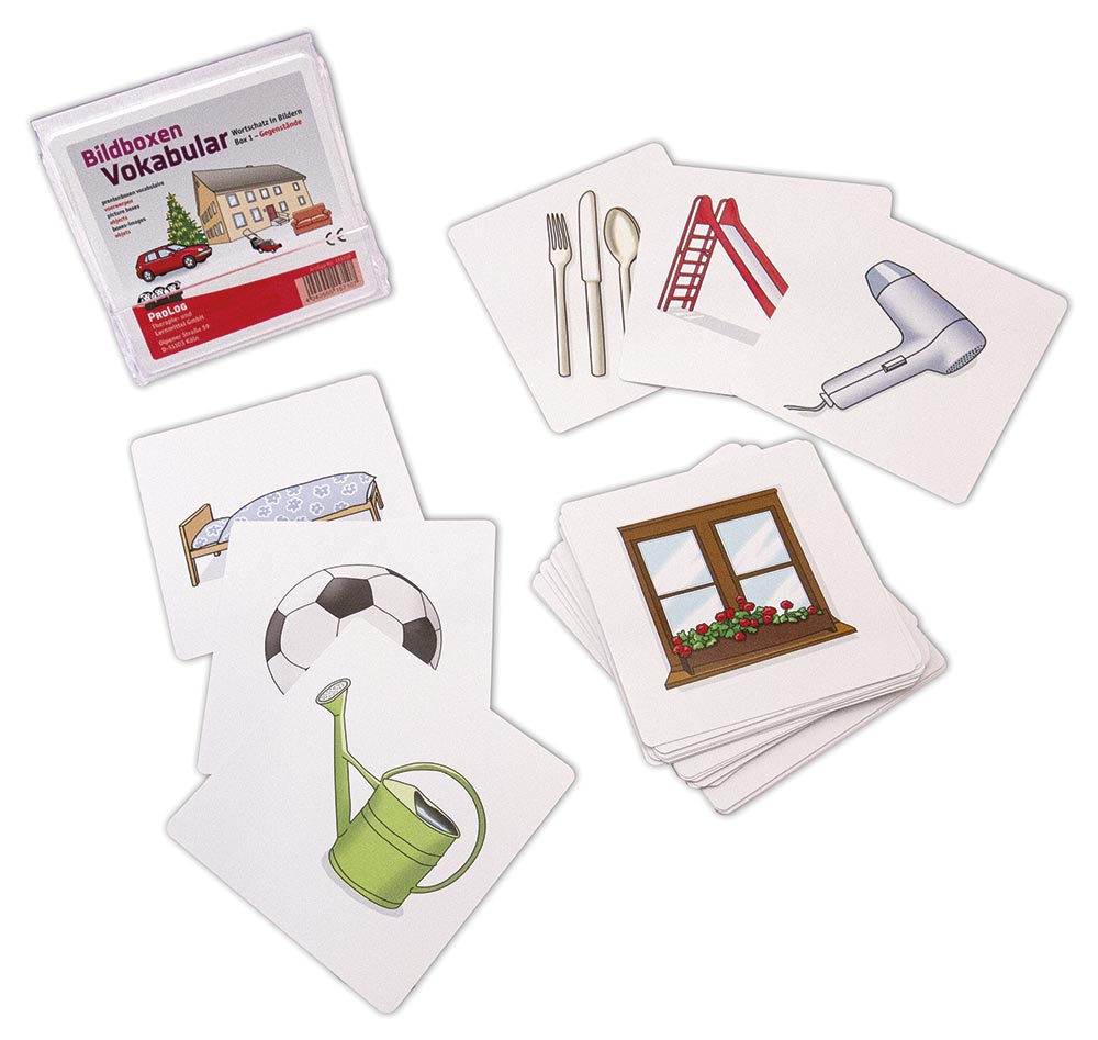 Bildboxen Vokabular Box 1: Gegenstände