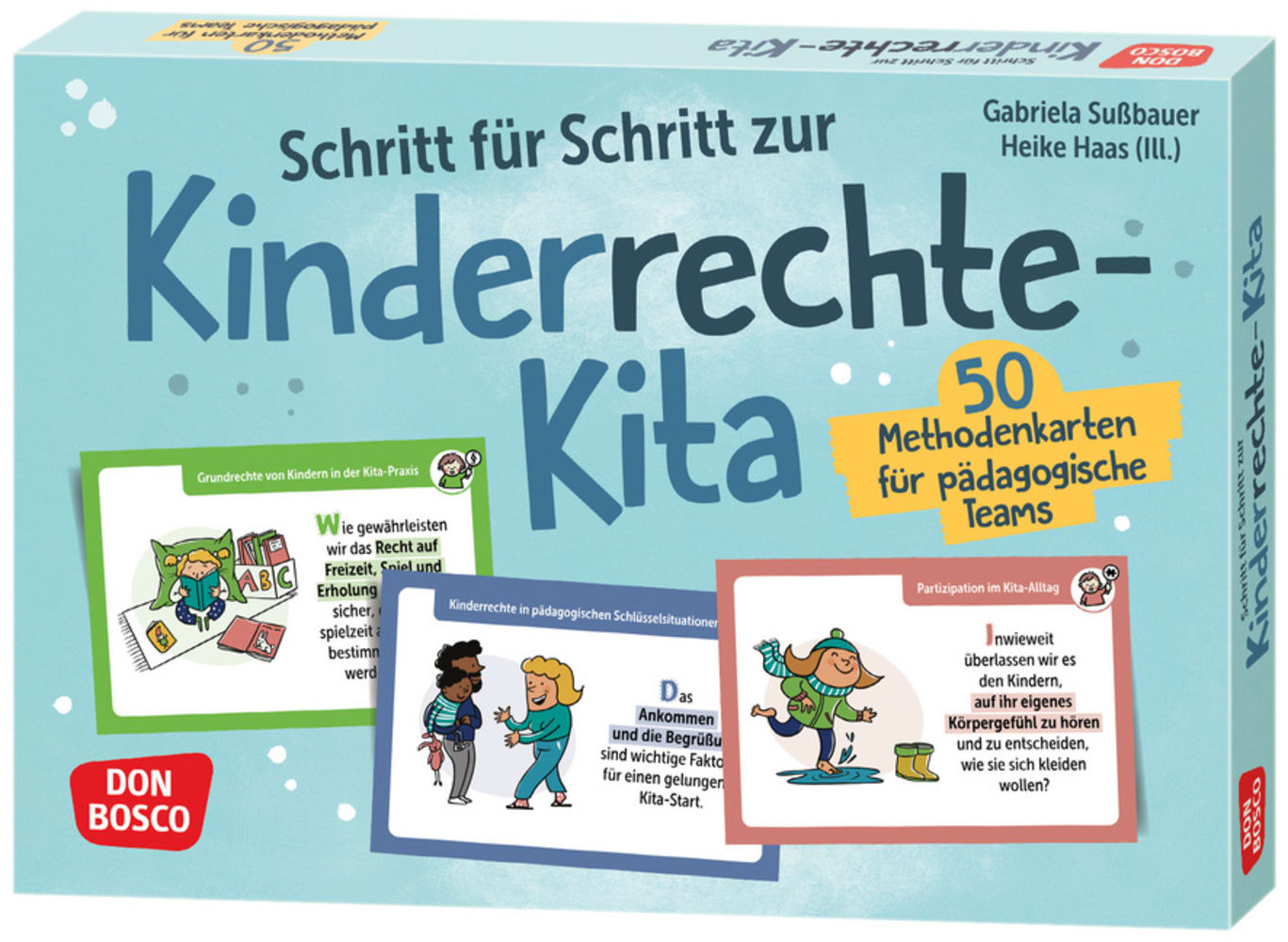 Schritt für Schritt zur Kinderrechte-Kita, Kartensatz, 1-10 Jahre