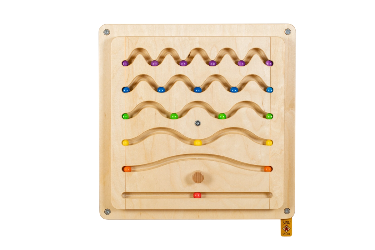 Wandspiel Kugelwelle - aus Holz, ab 36 Monaten