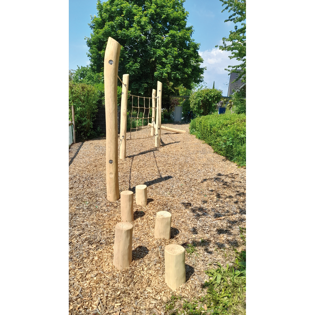 Niedrig Kletteranlage Fortgeschrittene, Palisaden ca. 300 cm, ab 3 Jahre