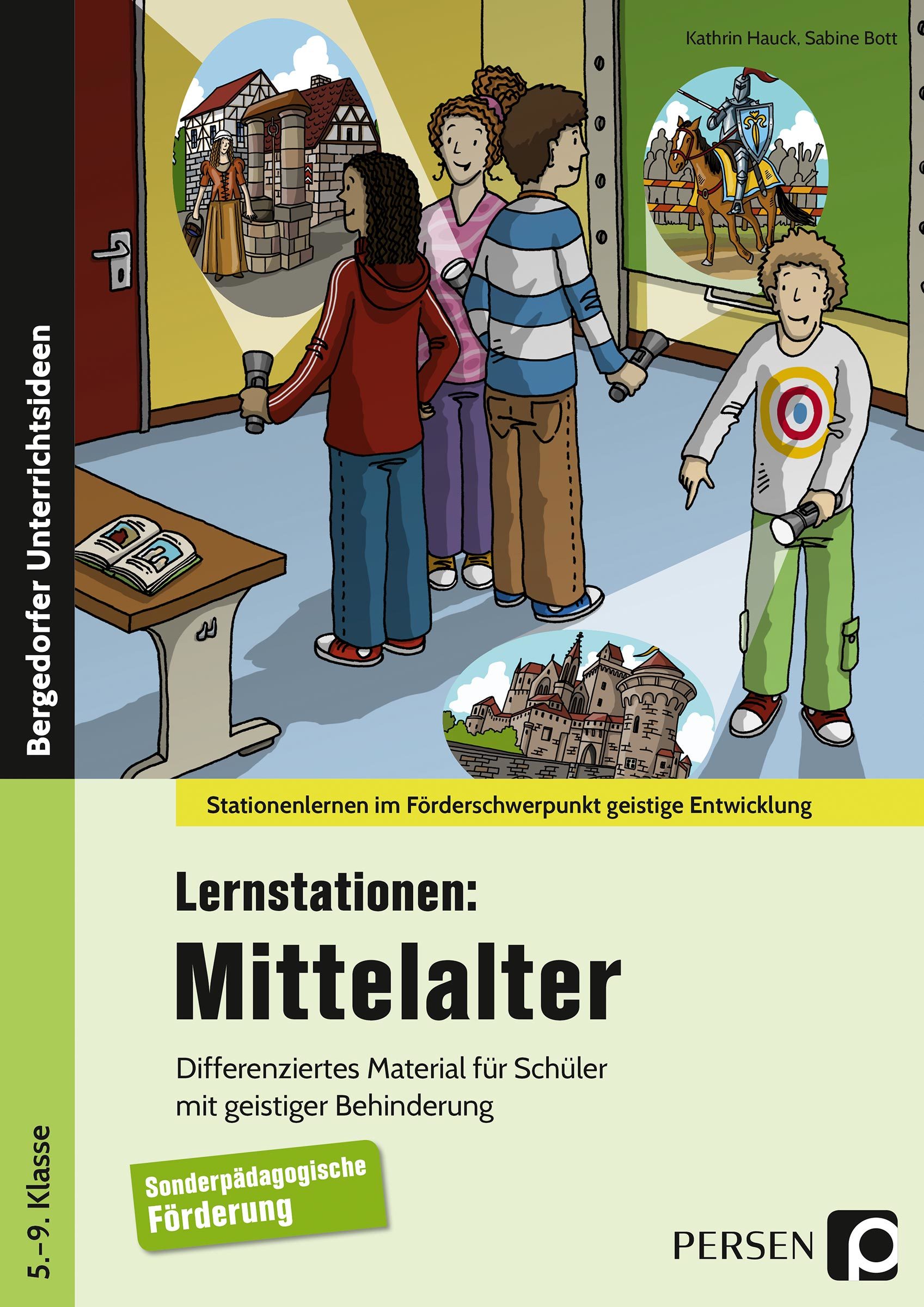 Lernstationen: Mittelalter, Buch, 5. bis 9. Klasse