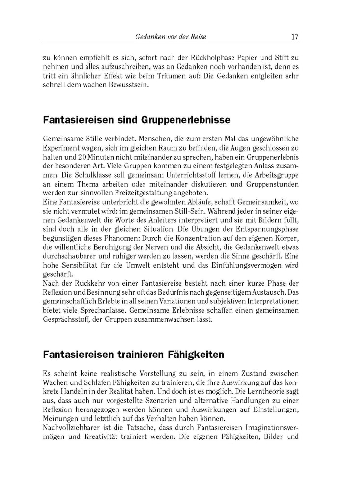 Neue Fantasiereisen, Taschenbuch, 10-18 Jahre