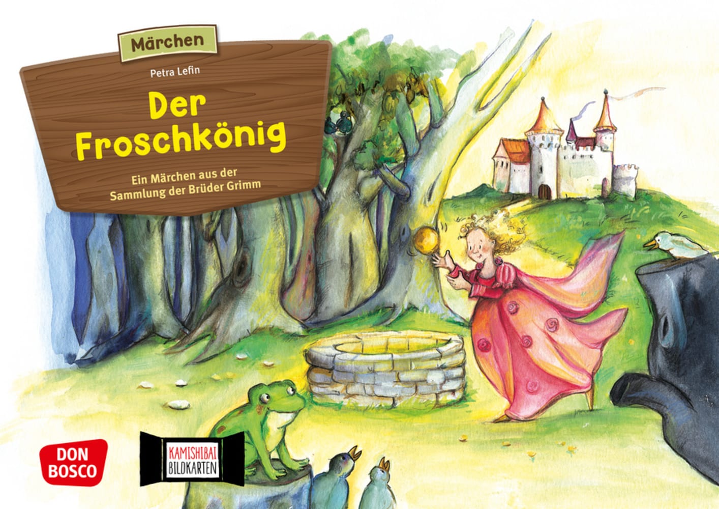 Kamishibai Bildkartenset - Der Froschkönig, ab 3 Jahre