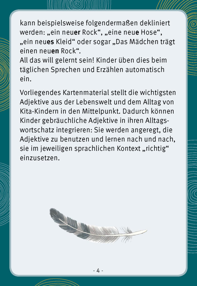 Schnell oder langsam? Dick oder dünn?, 3-6 Jahre