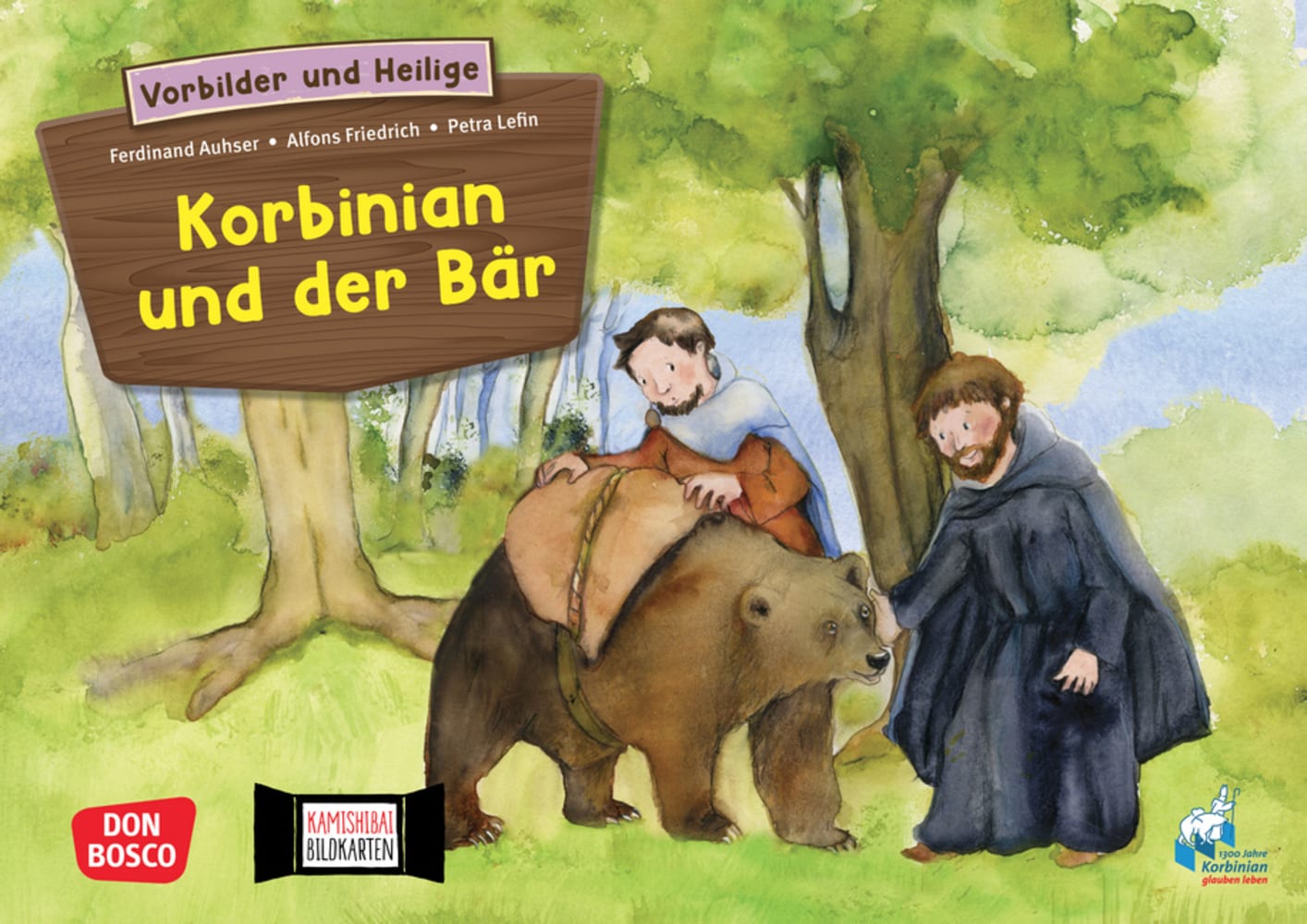 Korbinian und der Bär. Kamishibai Bildkartenset, 4-9 Jahre