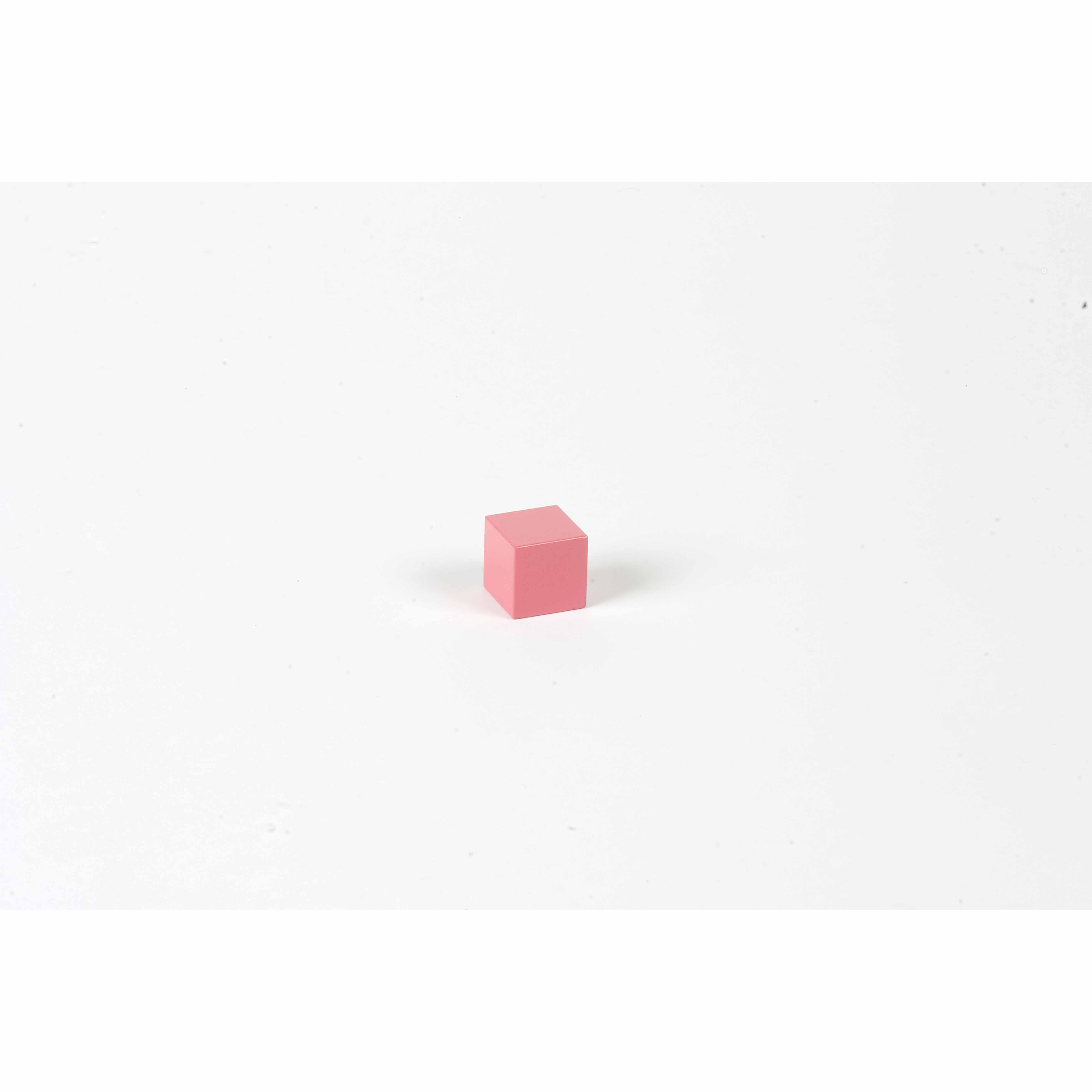 Rosa Turm: Würfel 2 x 2 x 2 cm - Montessori Sinnesmaterial