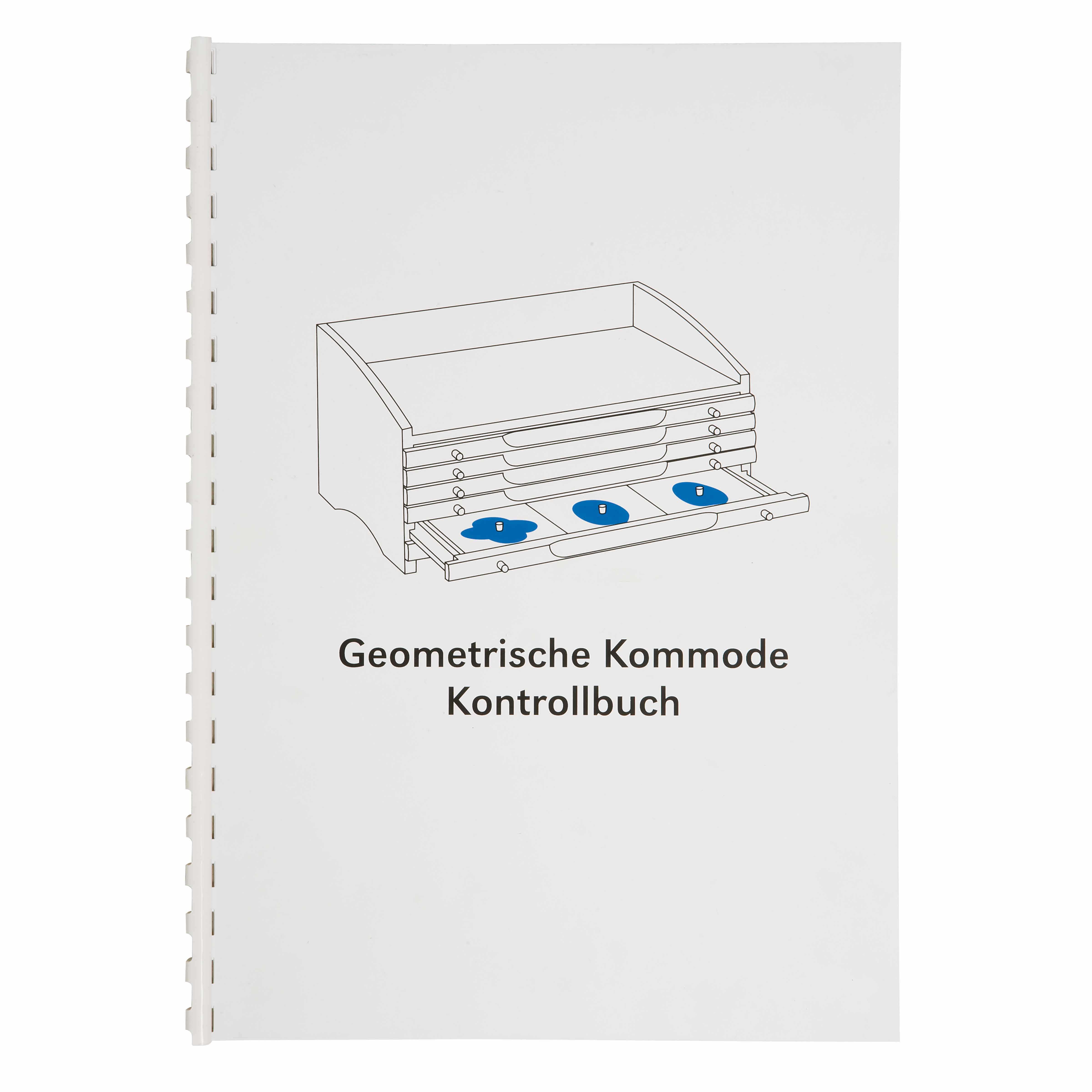 Kontrollbuch für die Geometrische Kommode - Montessori Sinnesmaterial