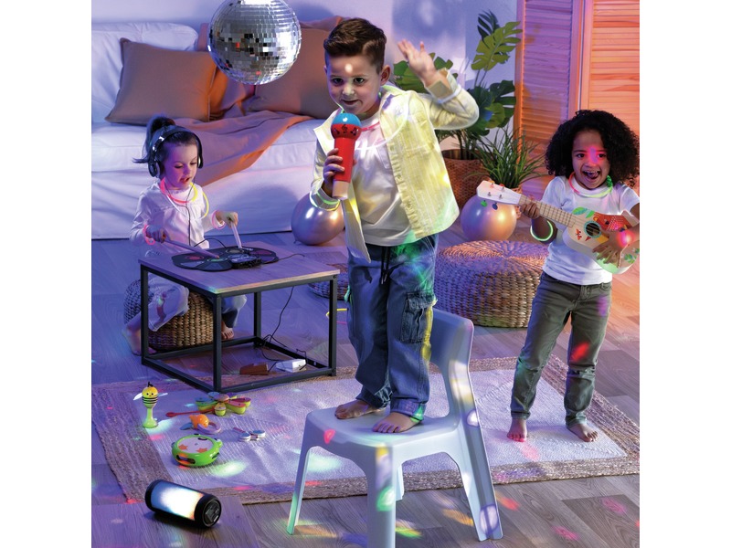 Kinder-Ukulele aus Holz für erste Musikversuche, ab 3 Jahren