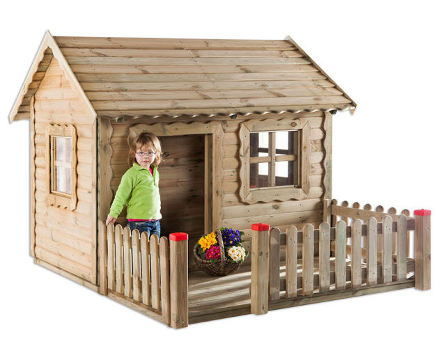 Spielhaus Lucas mit Veranda, 2 - 11 Jahre