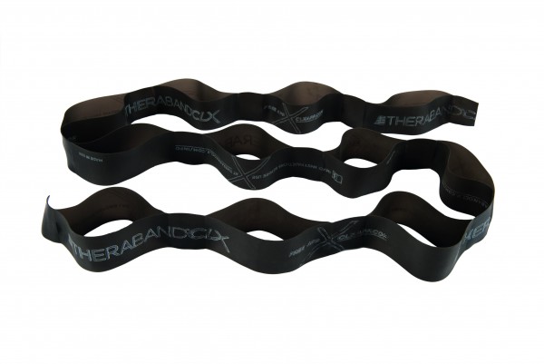 Thera-Band CLX Band mit Schlaufen, 2m spezial stark/schwarz