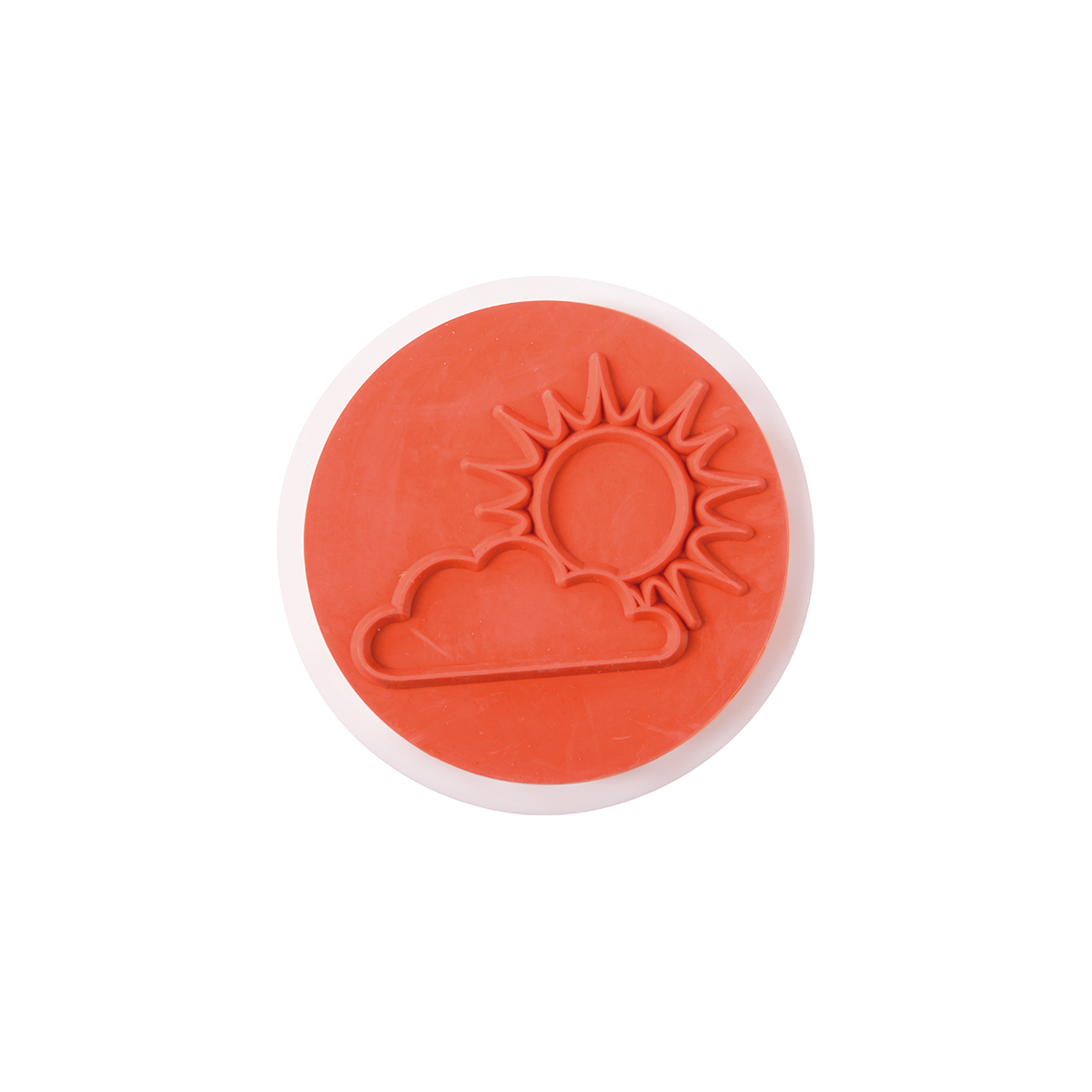 Wetterstempel 10er Set, verschiedene Wettermotive, Ø 7,5 cm