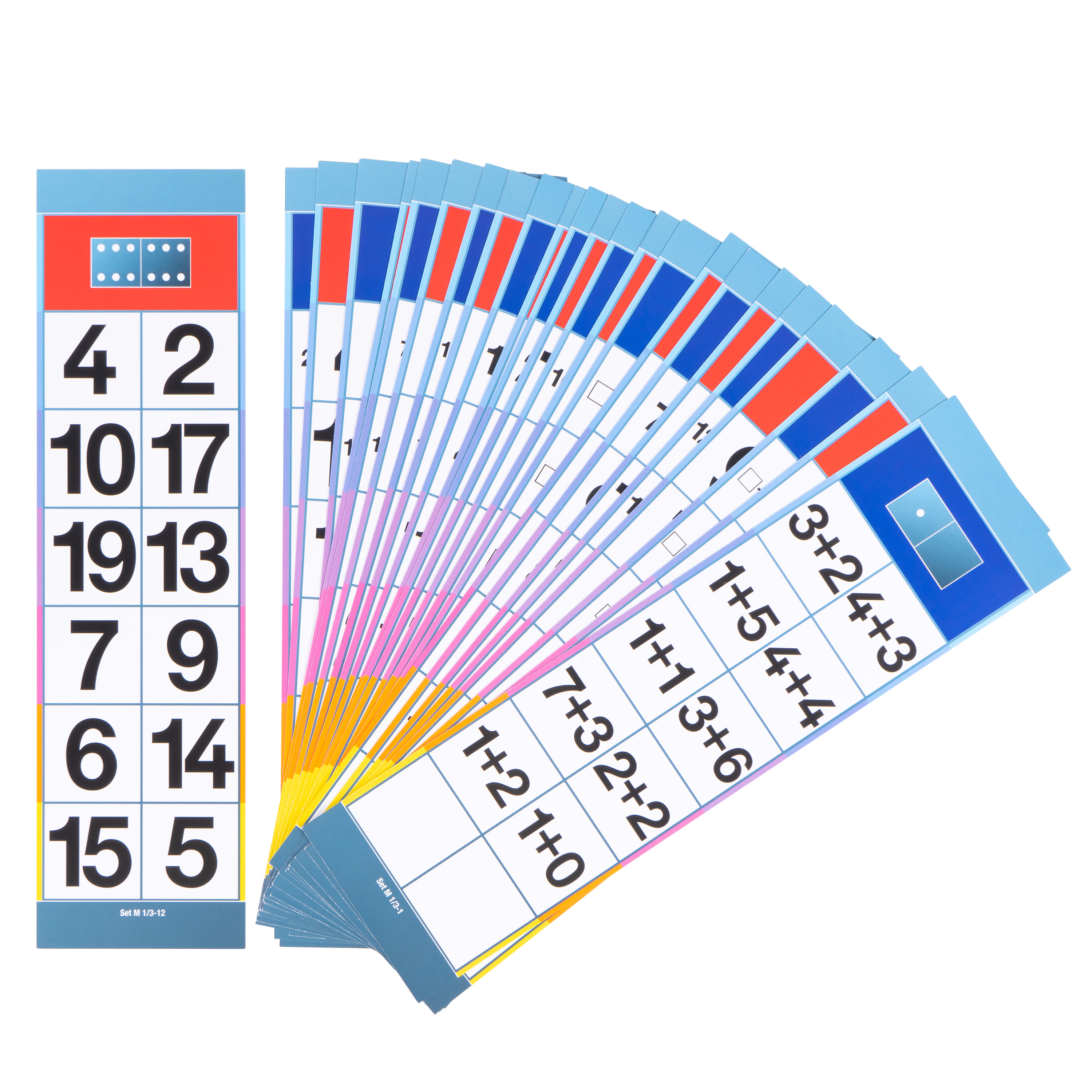 Lernkarten, Flocards Grundschule, Mathematik M3, Addieren und Subtrahieren ohne Zehnerübergang, 24-teilig