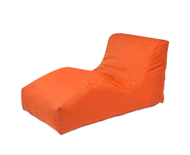 Outdoor Sitzsack Oko orange, 65x125x70 cm