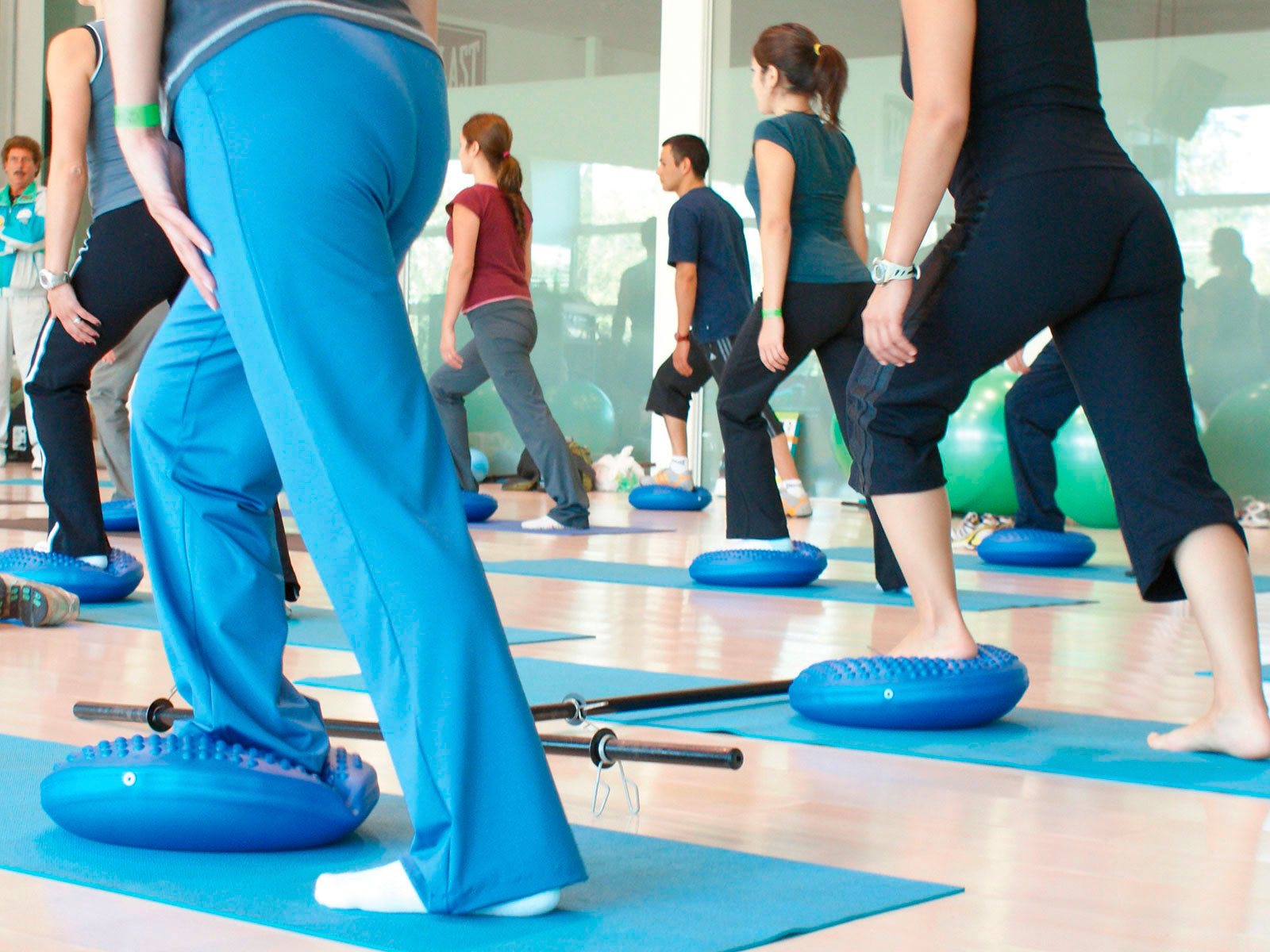 Sitzkissen Gymnic Disc'o'Sit, 39 cm, blau
