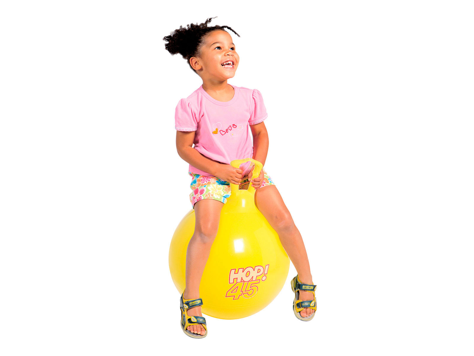 Hüpfball Gymnic Hop 45, Ø 45 cm, gelb