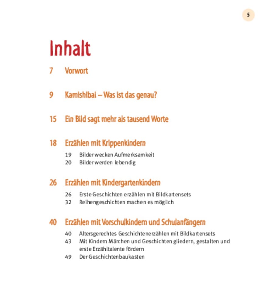 Mein Kamishibai - Das Praxisbuch zum Erzähltheater, ab 2 Jahren