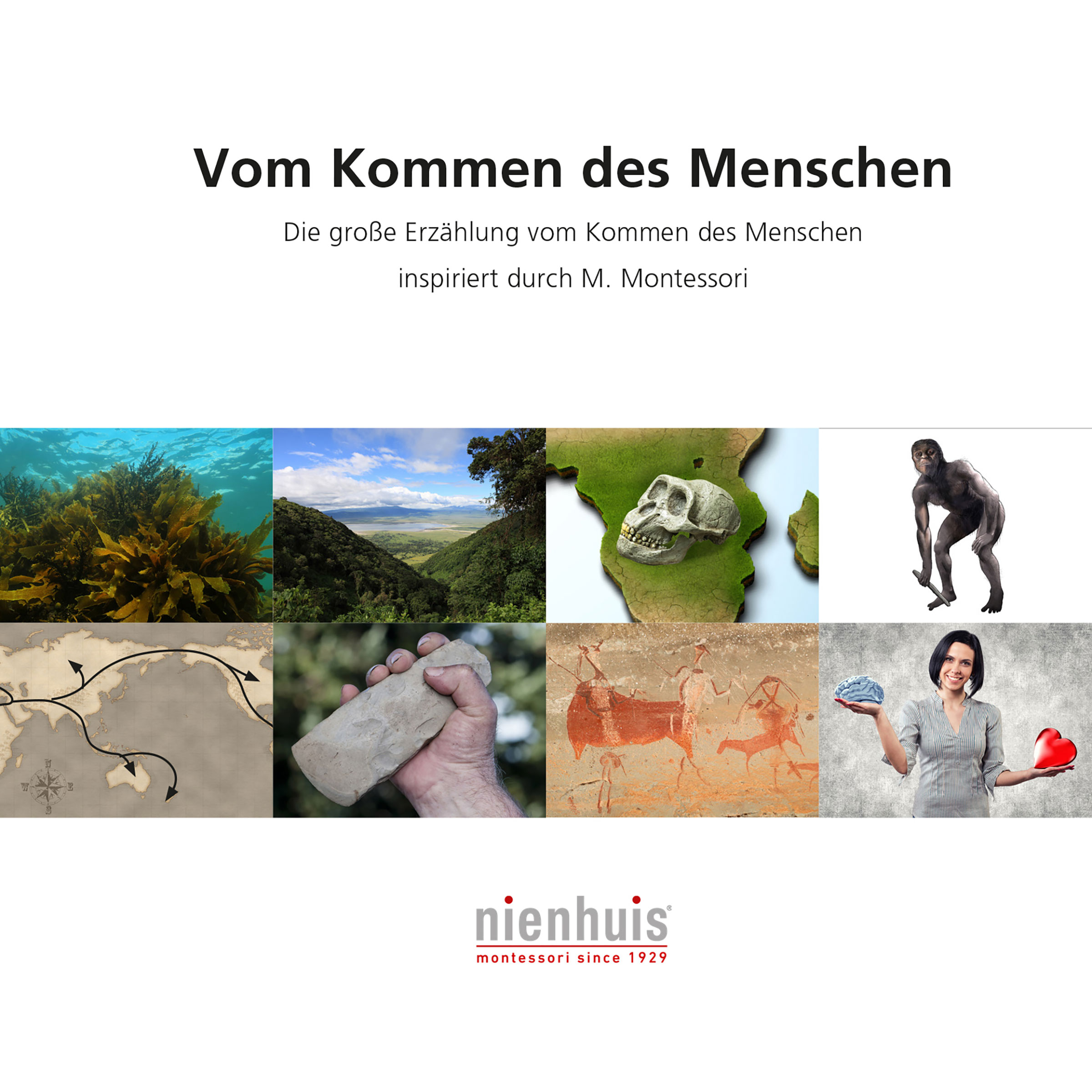 Kosmisches Leseheft: Vom Kommen des Menschen - Montessori