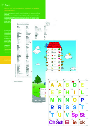 legen-lernen-lesen: Die Laut-Buchstabenkarten, Klasse 1-4