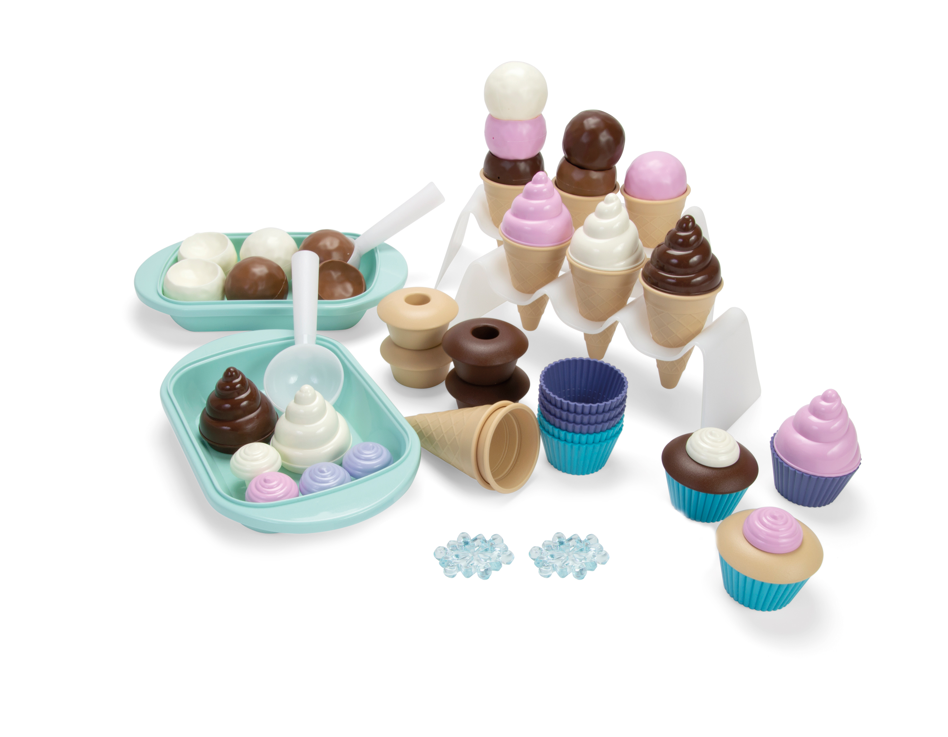 Cupcake-Eisset dantoy Thorbjorn, 56 Teile