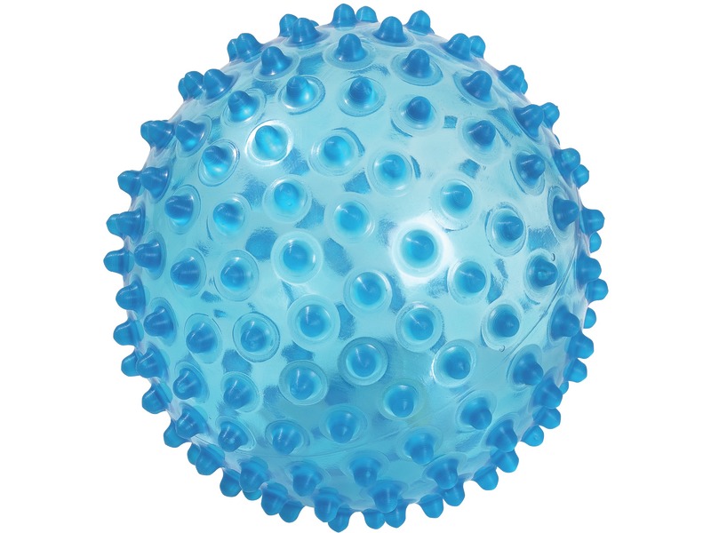 Sensorikball taktil mit Noppen, Ø 20 cm, ab 6 Monaten, blau