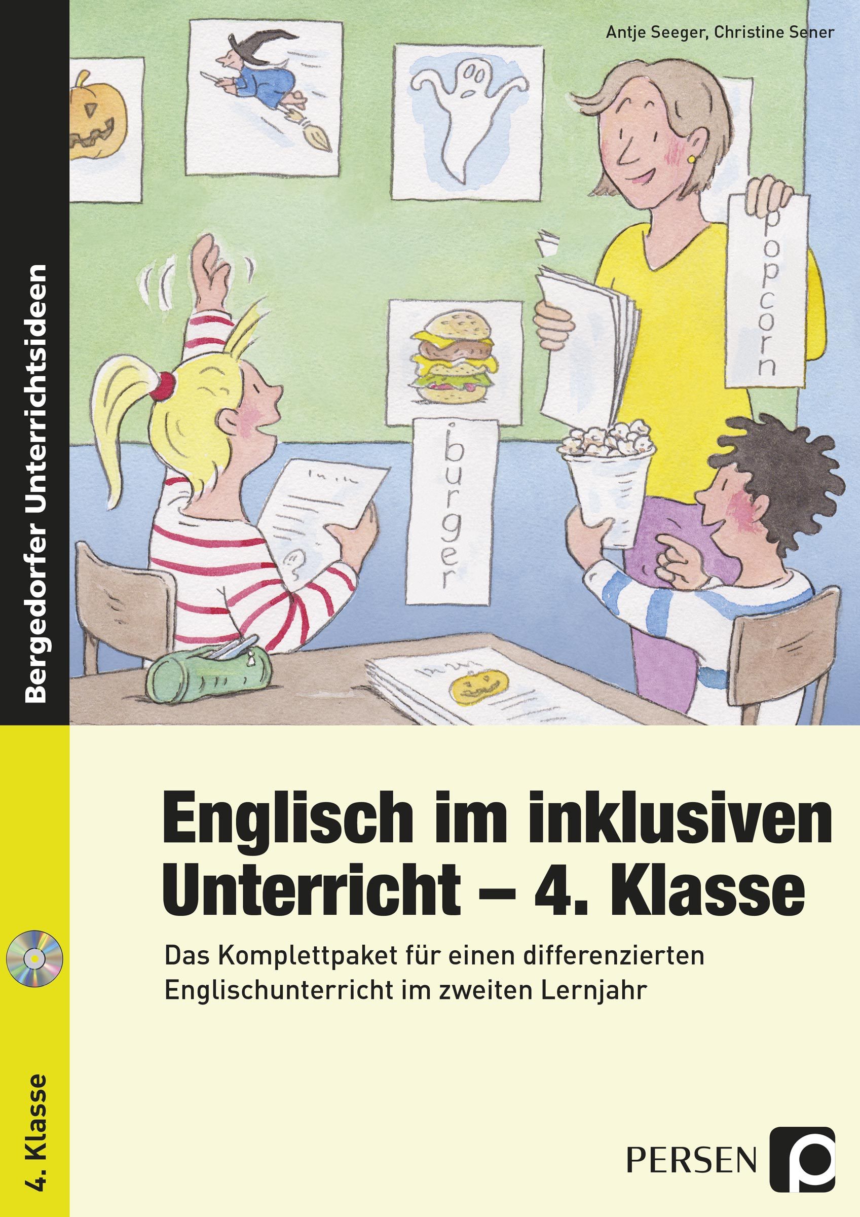 Englisch im inklusiven Unterricht - 4. Klasse, Buch inkl. CD