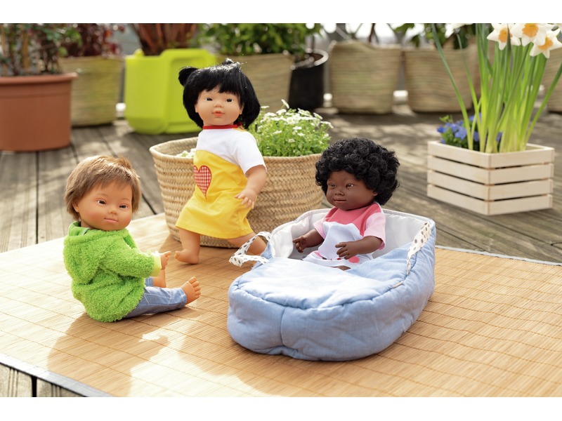 Puppe Mathis mit Downsyndrom für Vielfalt und Inklusion, 38 cm, ab 10 Monaten
