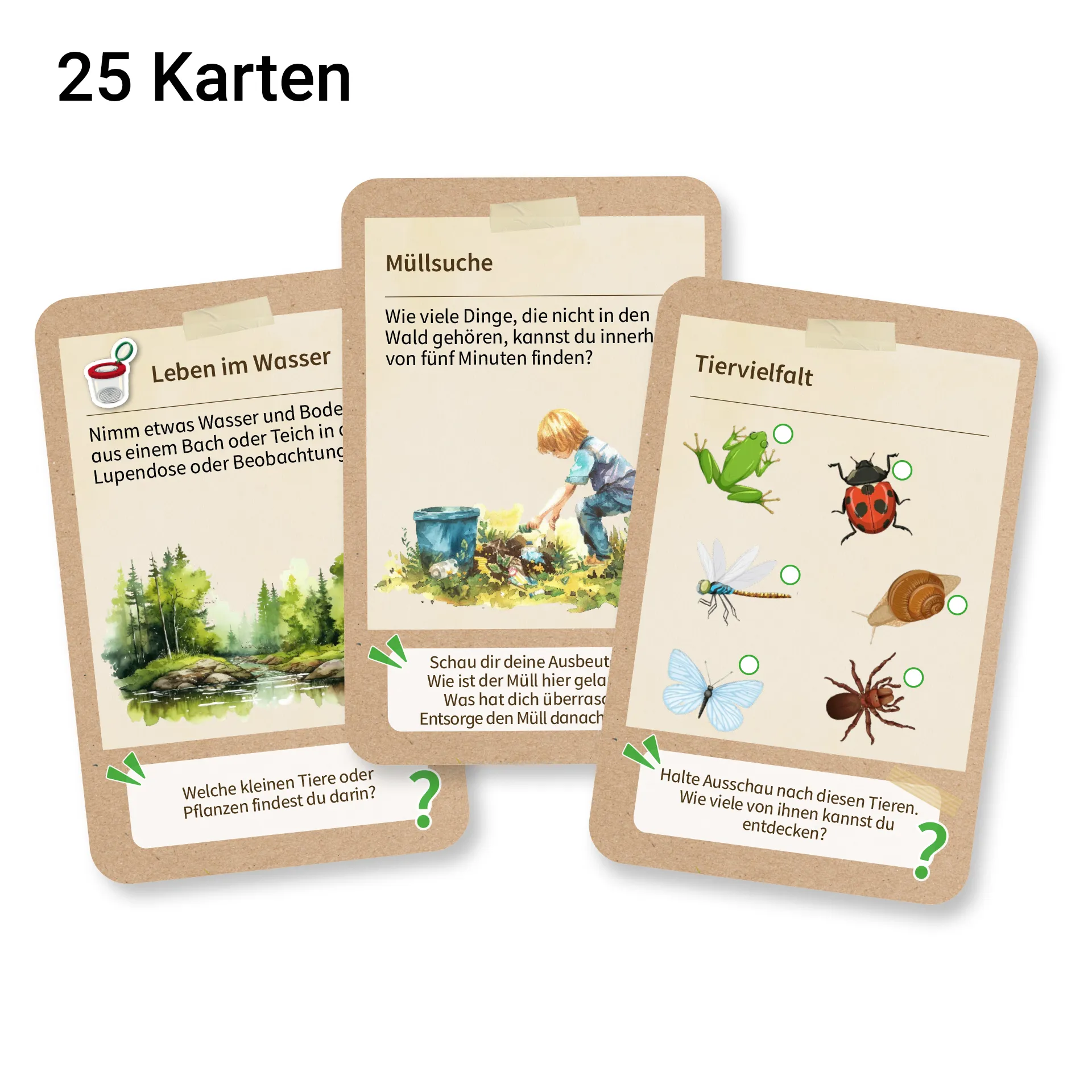 Forscher-Rucksack Natur, Klassensatz, 38-tlg.