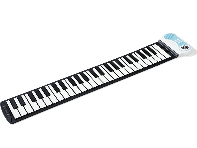 Rollpiano mit 49 Tasten, Aufnahmefunktion und Kopfhöreranschluss, ab 6 Jahren