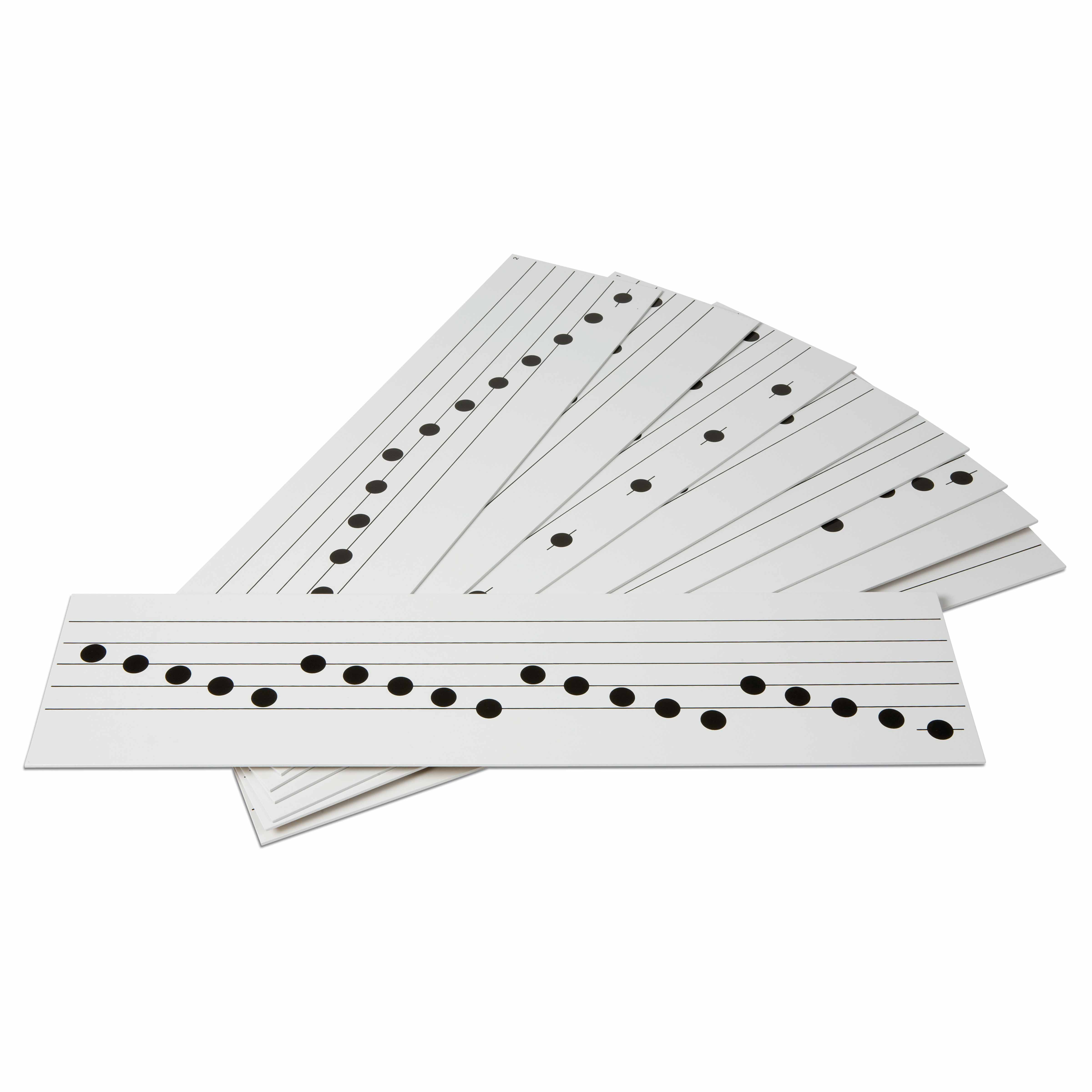 Bretter mit verschiedenen Musikübungen - Montessori Sinnesmaterial