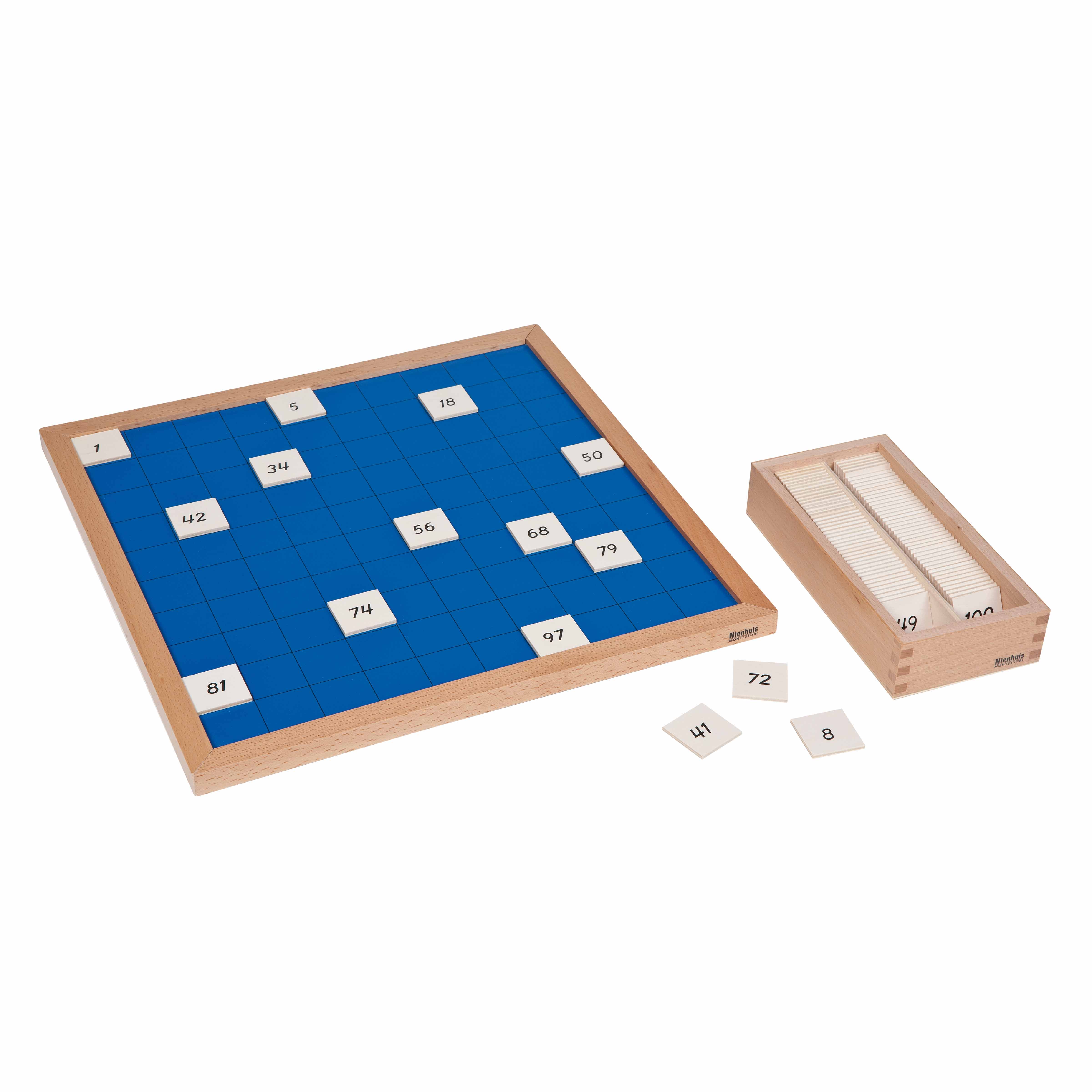 Hunderterbrett - Montessori Mathematik