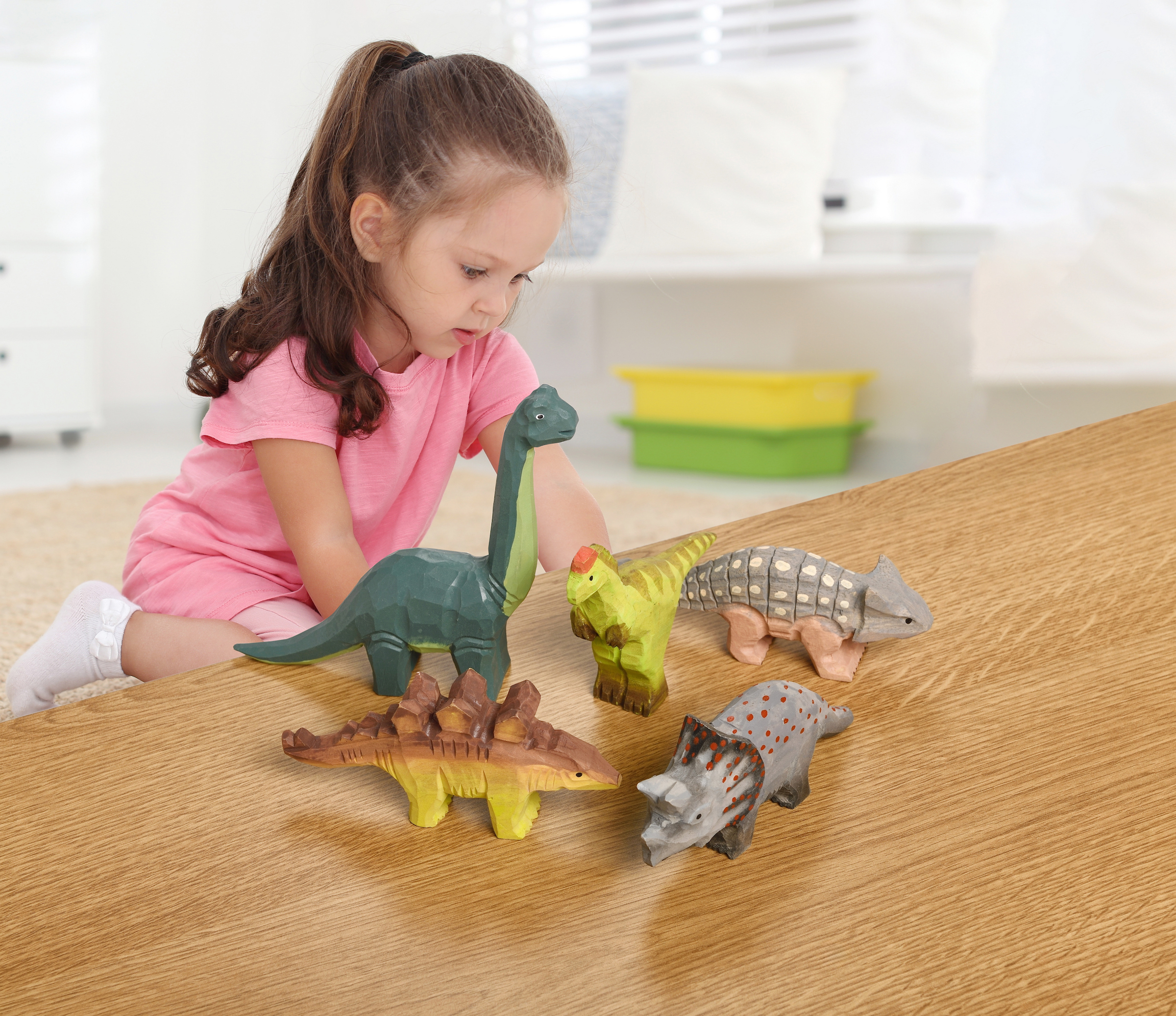 Tierfiguren First Tools Meine ersten Dinosaurier, 5 Teile