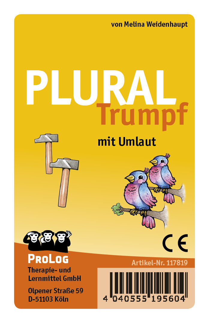 PluralTrumpf! mit Umlaut, Spielkarten, ab 5 Jahre
